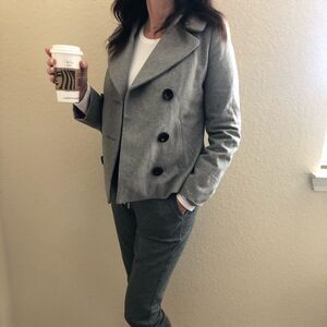 🧥 Menora Double Breasted Grey 🧥